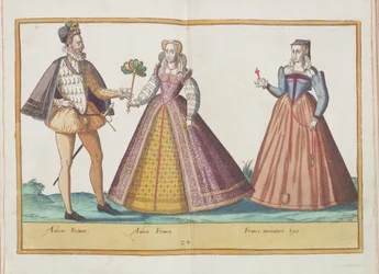 Sixteenth Century Costumes from 